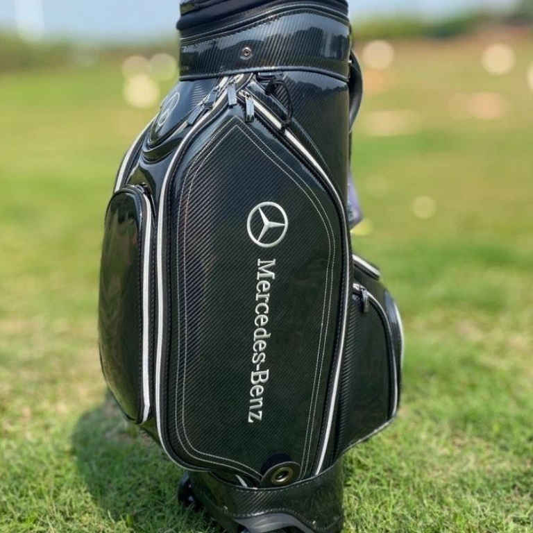 Túi gậy chơi golf đựng 14 - 16 gậy da PU cao cấp chống nước chống bụi shop GOLF PRO TM056