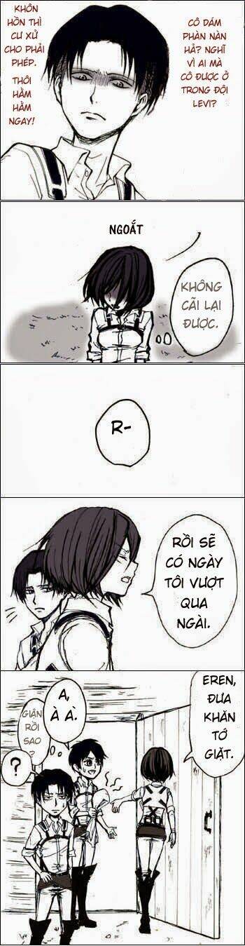 tấn công người khổng lồ - doujinshi lemi chapter 16 14