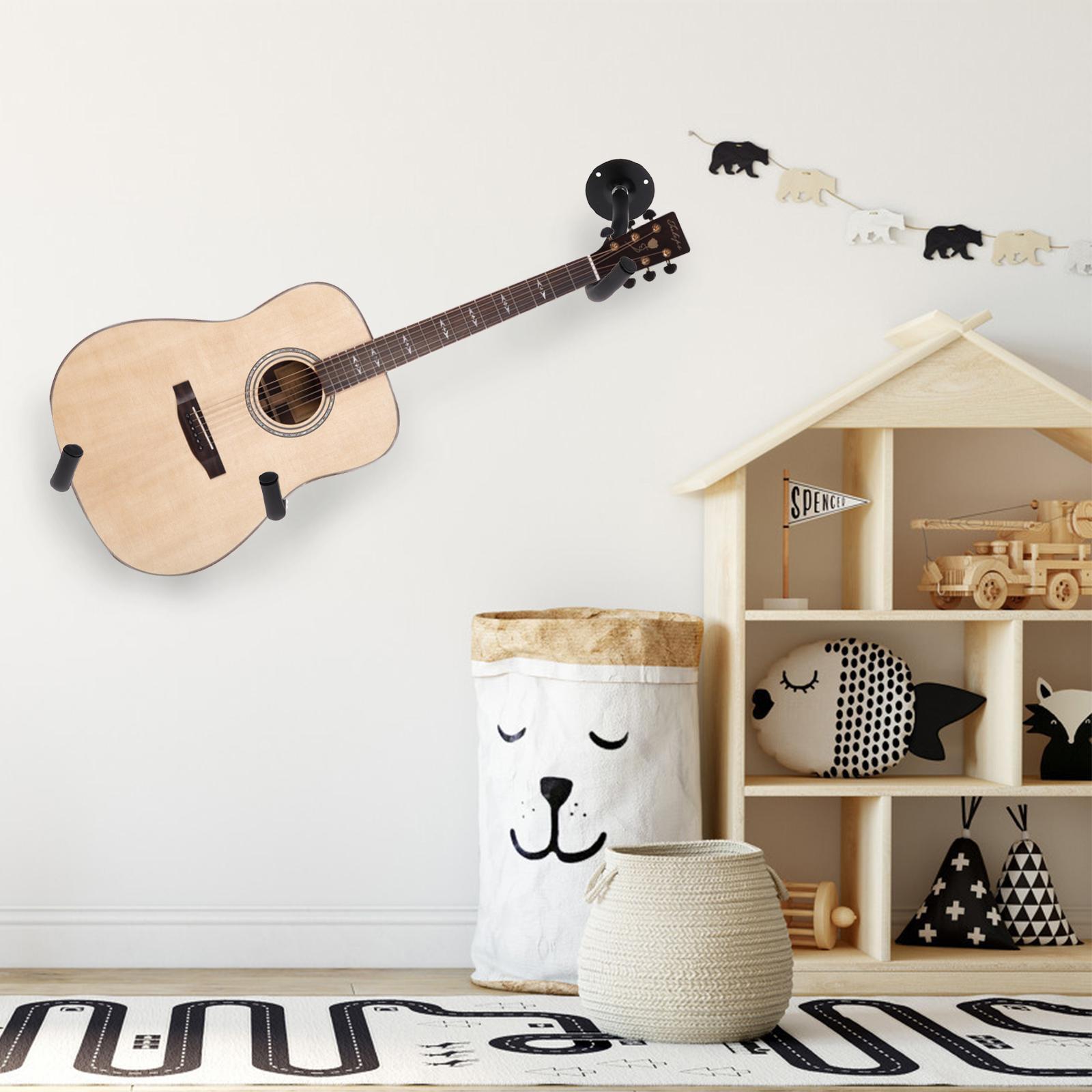 Universal Metal Horizontal Guitar Bass Banjo Wall Hanger