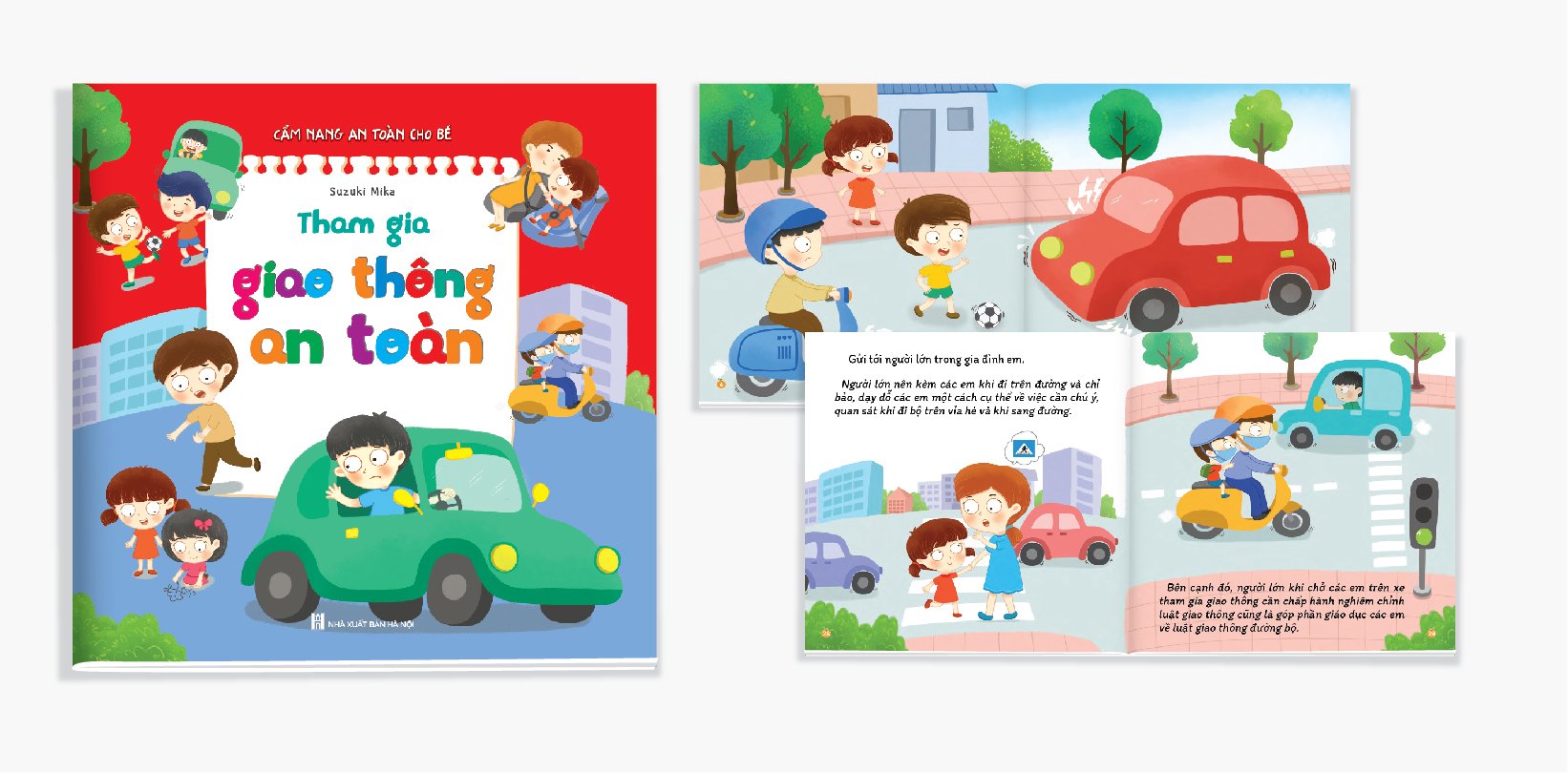 Bộ sách Cẩm nang an toàn dành cho bé từ 3 - 12 tuổi (6 cuốn) - Tặng một cuốn truyện tranh kỹ năng sống - Sách online Bùi Thị Anh