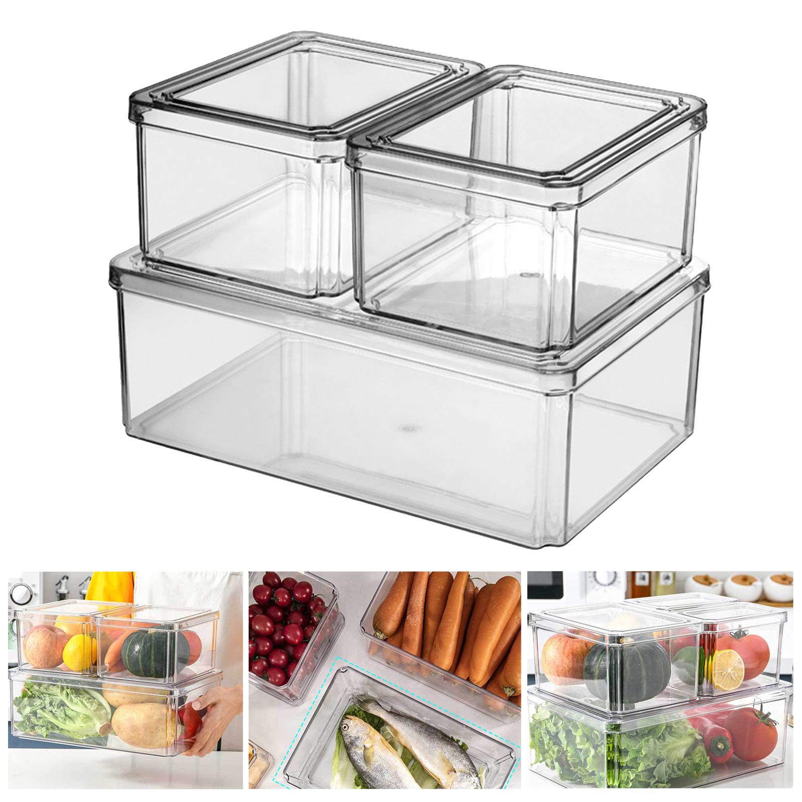 Food Storage Container Fridge Storage Container Fruit Container for Kitchen Set