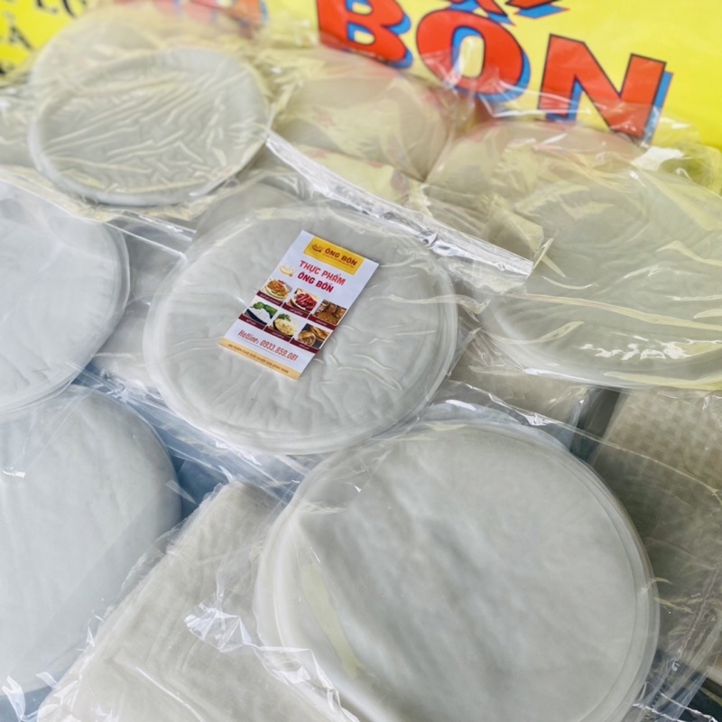 Combo Bánh Tráng Phơi Sương 100g - 100g Bơ Trứng Gà, 120ml Muối Tôm Hành Phi