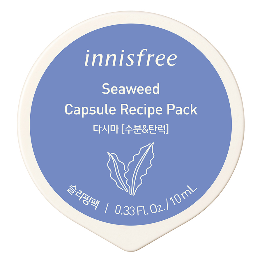 Mặt Nạ Ngủ Dạng Hủ Từ Rong Biển Innisfree Capsule Recipe Pack Sea Weed (10ml) - 131171942