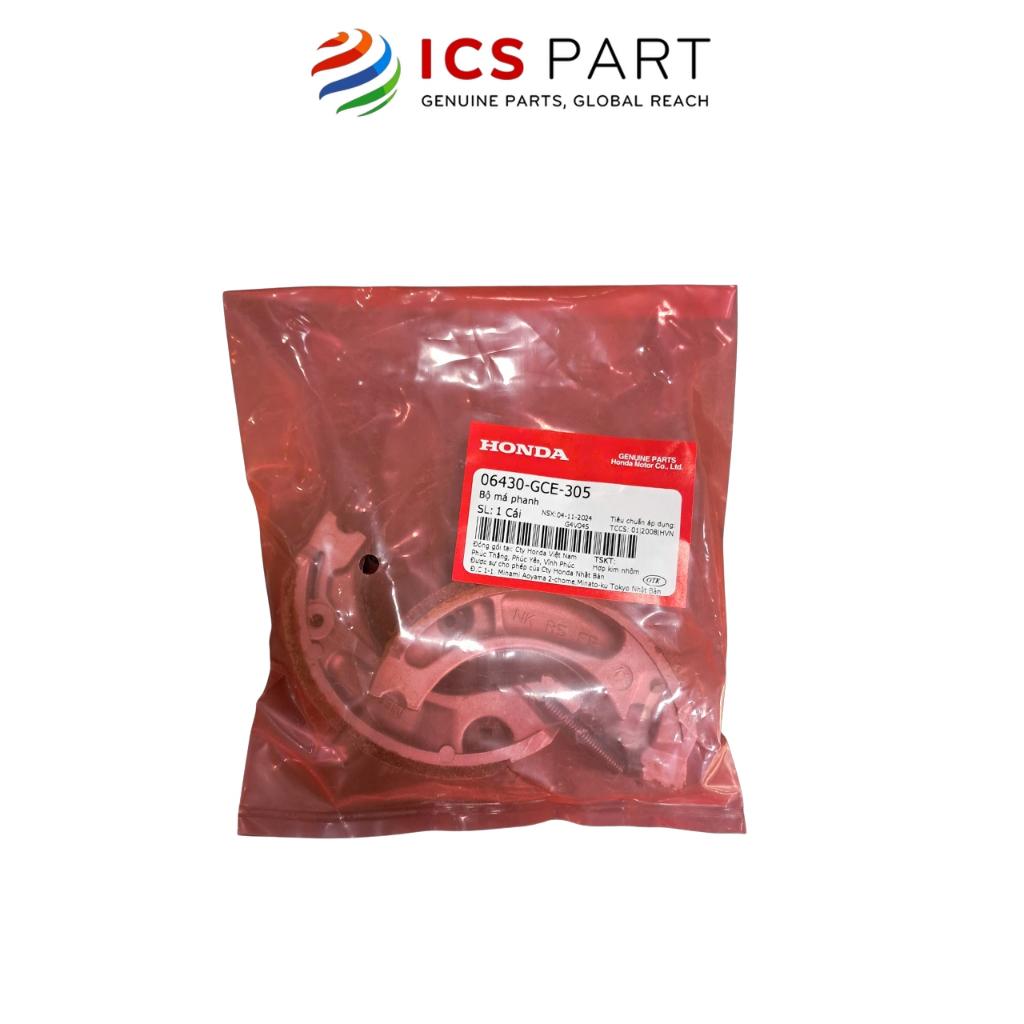 Bộ Má Phanh Trước Sau HONDA Các Dòng Xe Số Lò Xo Chéo (06430GCE305)