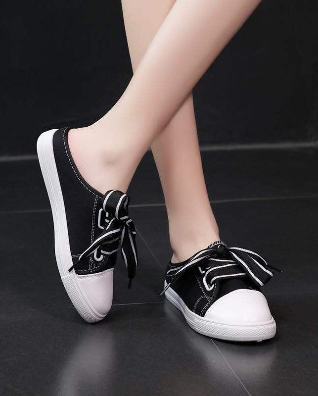 Giày Sục Sneaker Thể Thao Nữ Vải Mềm Stye Hàn Quốc Cực Xinh 3Fashion - 3181