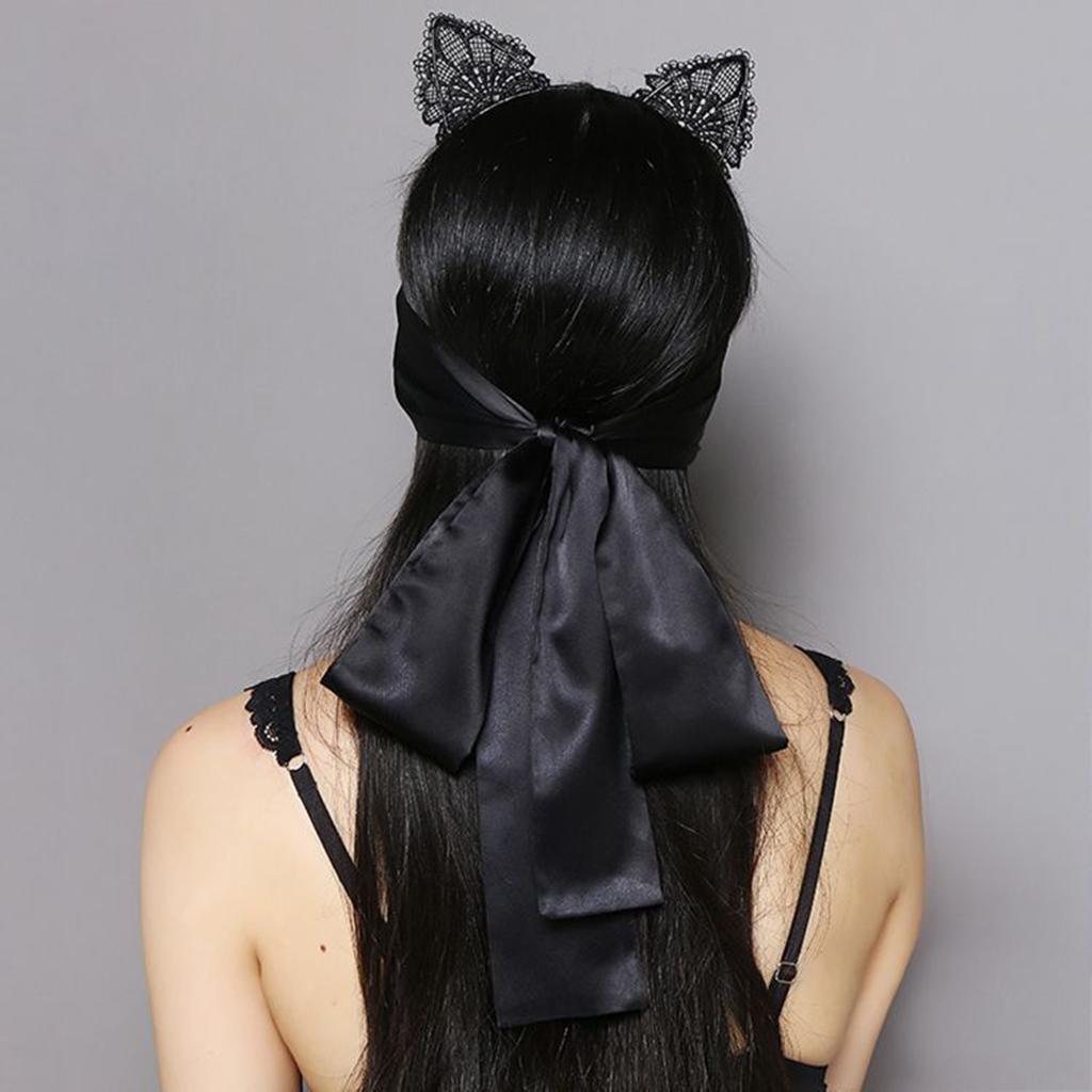 Sexy Sleep Eye Mask Blindfold Cover Bondage Band Nightwear Costume