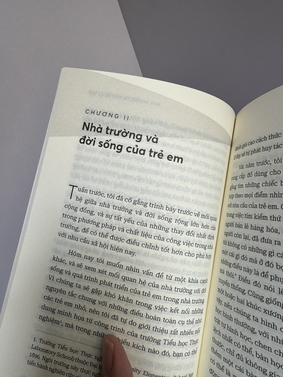 NHÀ TRƯỜNG VÀ XÃ HỘI - John Dewey - Đào Quốc Minh dịch - Times - NXB Dân Trí.