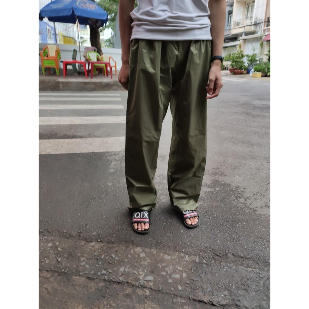 Áo mưa măng tô 2 lớp hàng xuất
