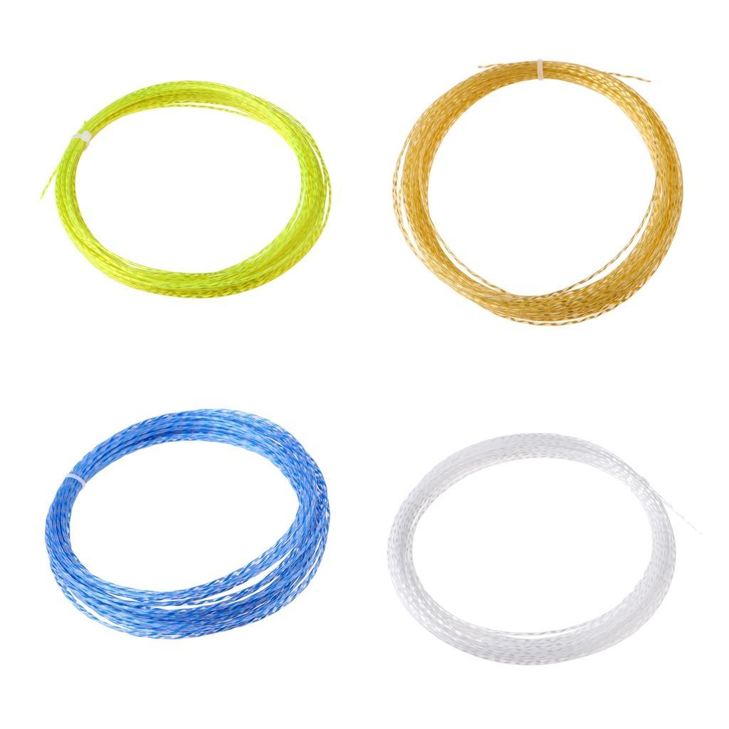 Durable Badminton Racket String Tennis String Racquet Replacement Lines 1.35mm - Nylon