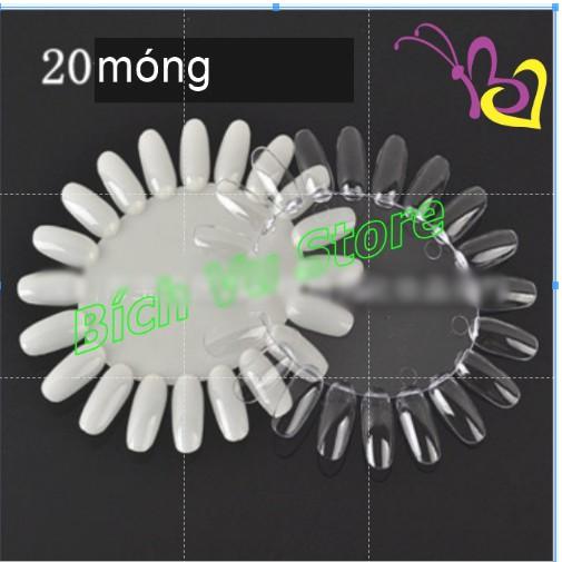 Móng mẫu 20 móng/cái (2 cái/10k; 5 cái/20k, 10 cái/40k)