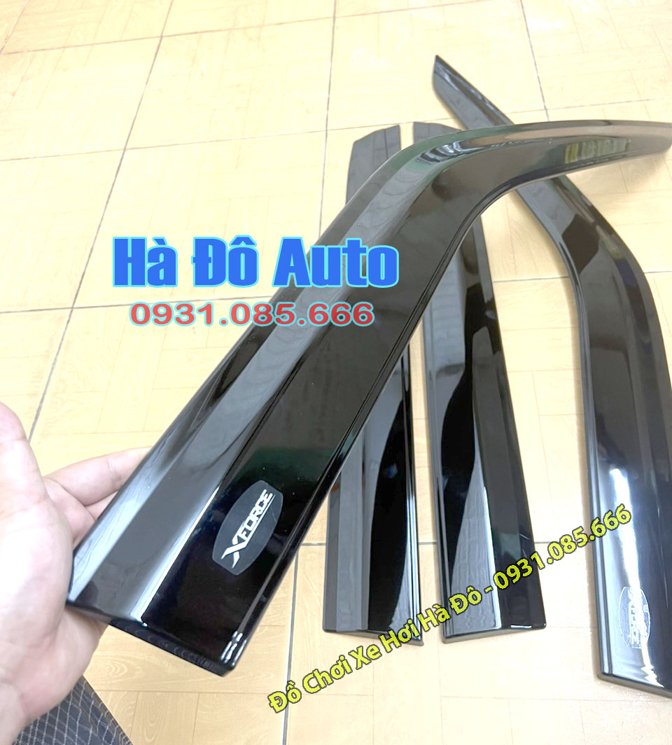Vè Che Mưa Xforce 2023 2024 Vè Đen Thái -  Bộ Viền Che Mưa Mitsubishi Xforce 2023/2024