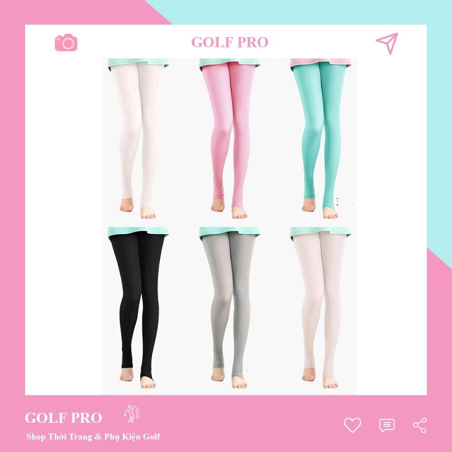 Quần tất golf nữ PGM thể thao nhiều màu chất cotton lạnh thoáng khí mặc được 4 mùa QT009