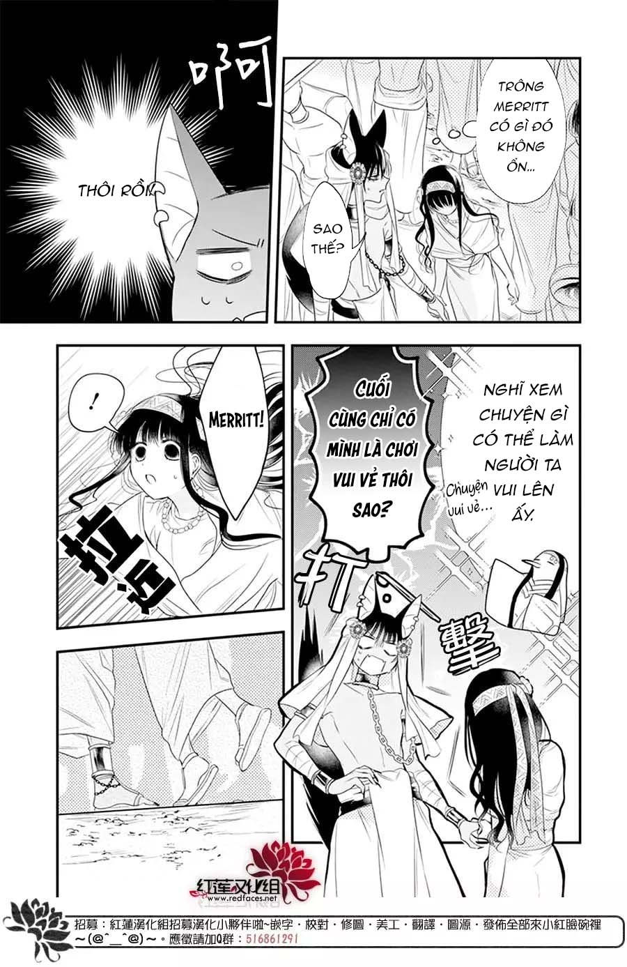 merritt và vị thần ai cập rảnh rỗi chapter 5.2 9