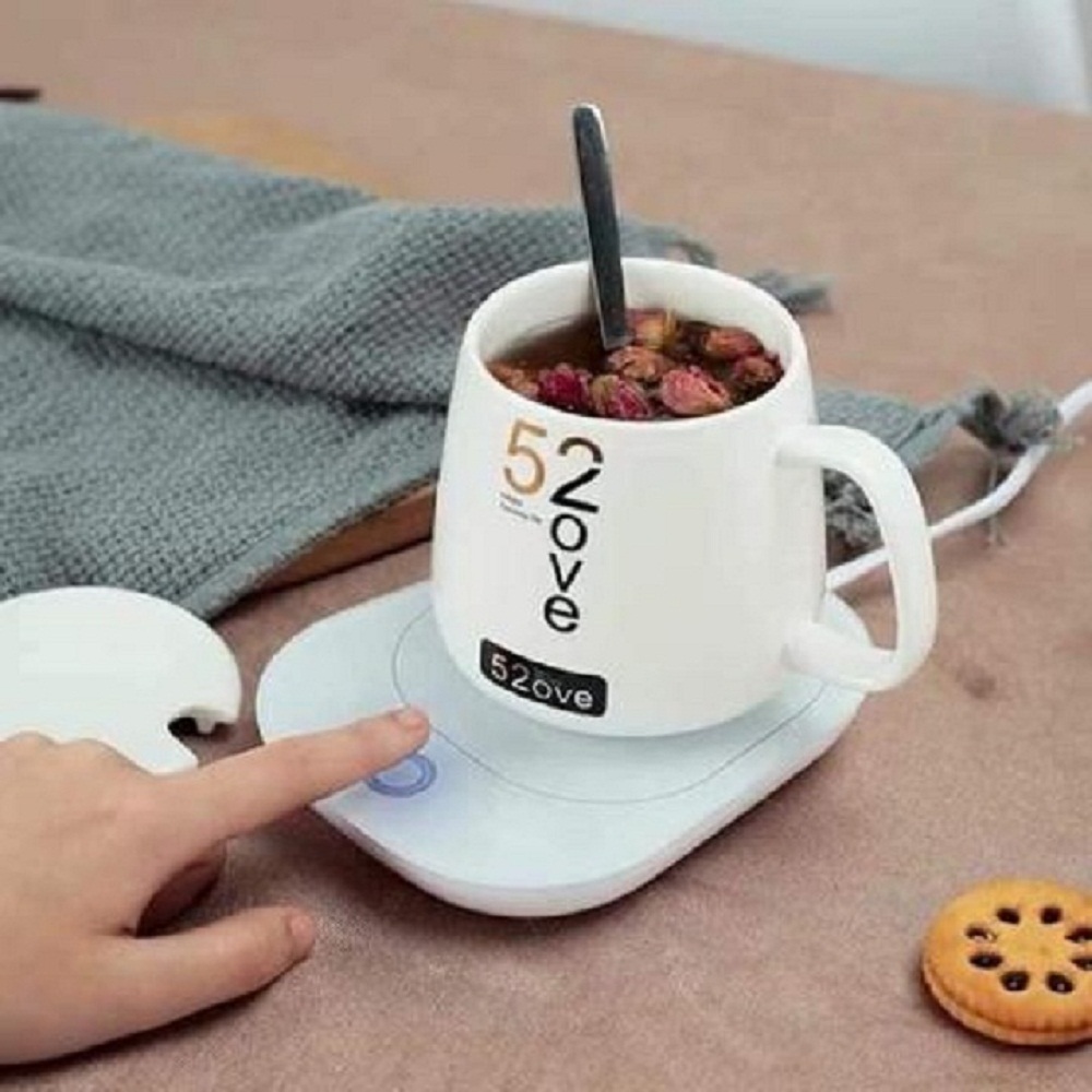 Máy hâm nóng cafe đế hâm nóng đồ ăn đồ uống tiện ích sử dụng được với mọi chất liệu nhiệt độ duy trì 50 độ
