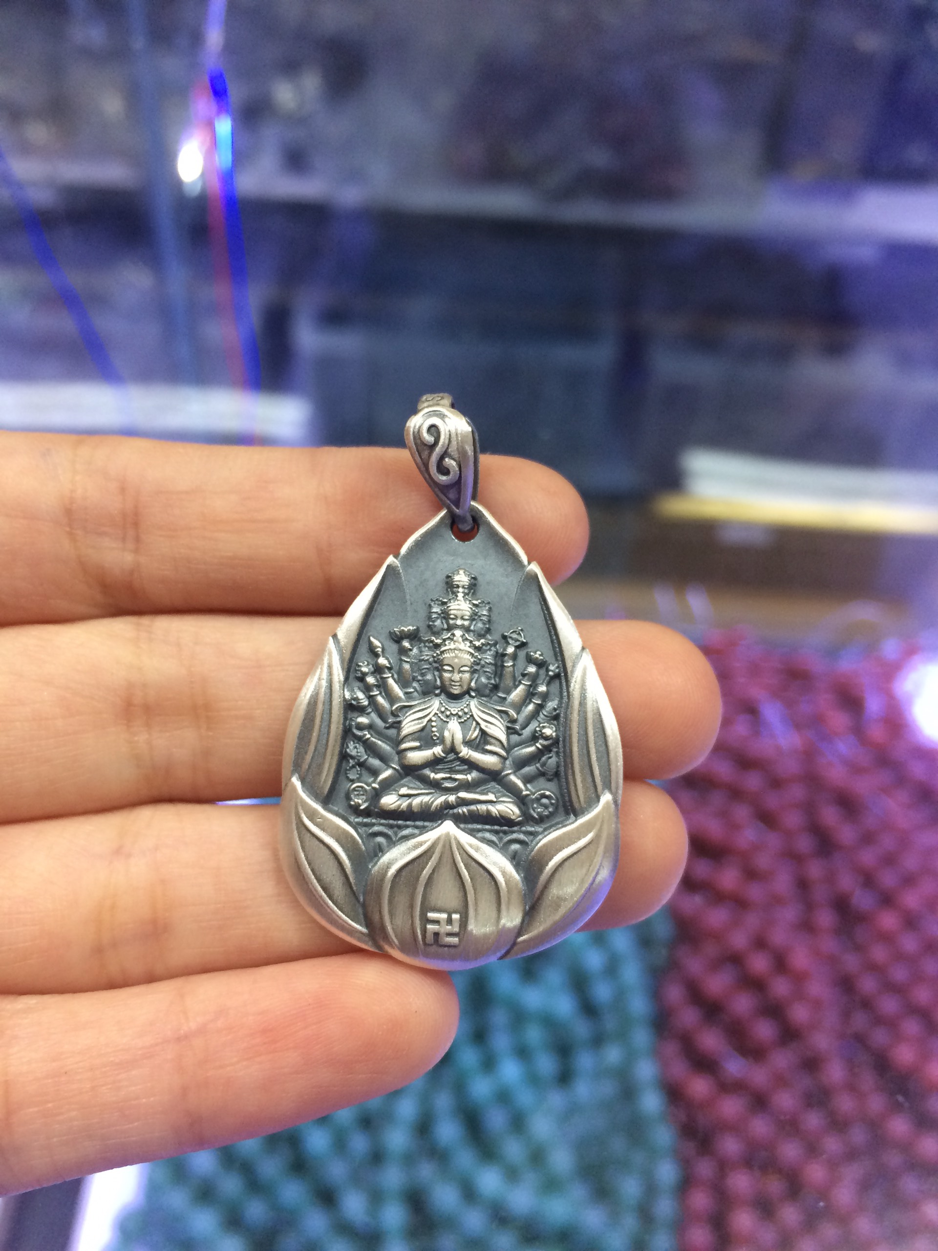 Phật Bản Mệnh Thiên Thủ Thiên Nhãn bạc 999
