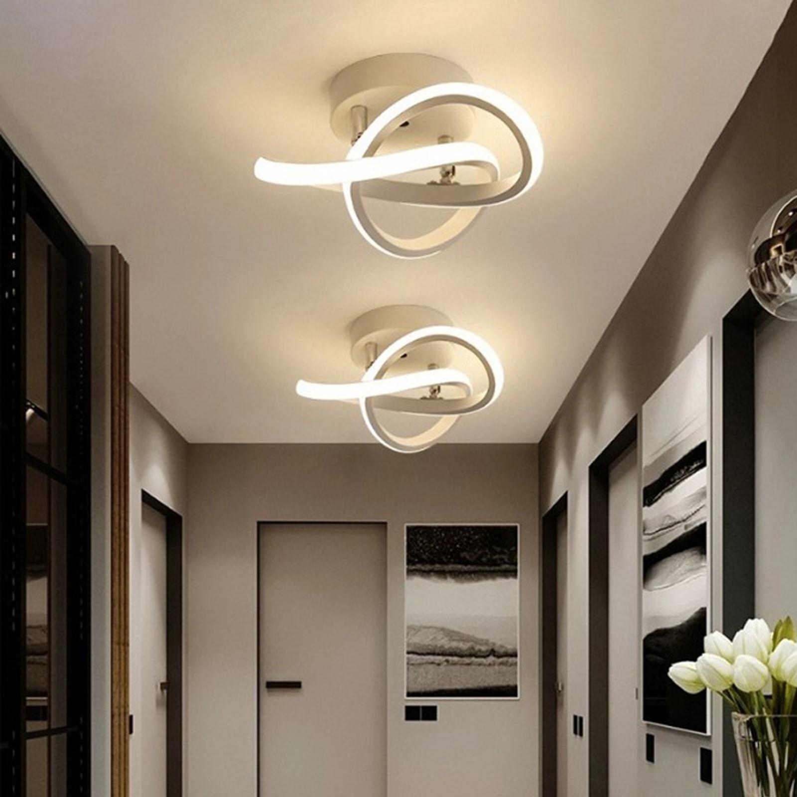 LED Ceiling Lights Hallway Lights Modern Ceiling Lamp White Light Motion Sensor for Bedroom Bathroom Entryway Balcony Corridor Aisle