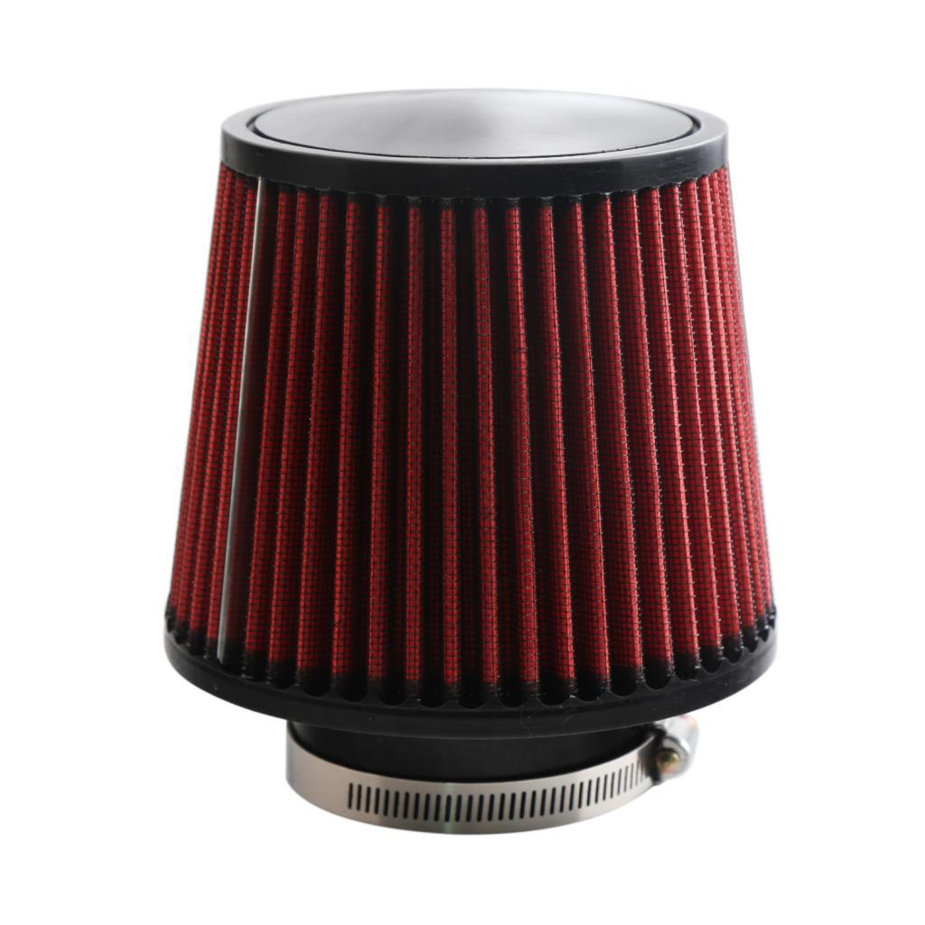 2pcs 76mm 3inch Neck Double Cone High Intake Air Filters for Auto Overhaul