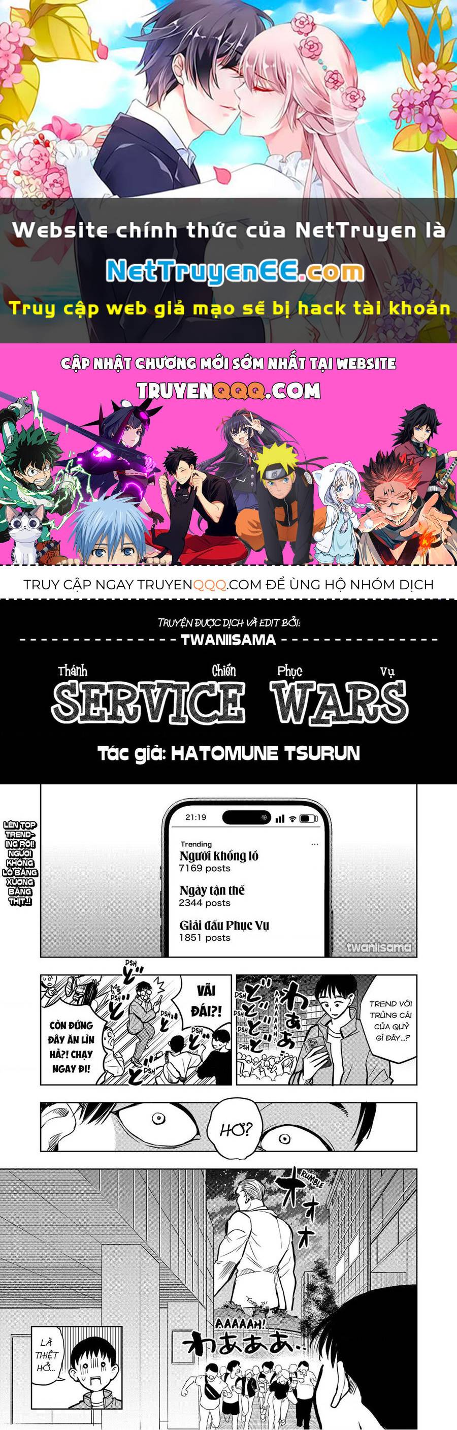 service wars - thánh chiến phục vụ chapter 36 1