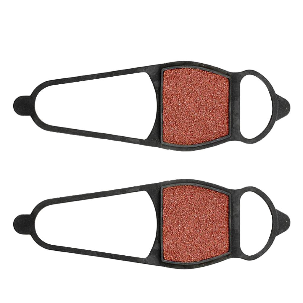 2 Pcs Ice Snow Non-Slip Spikes Shoes Boots Grippers Crampon Walk Cleats