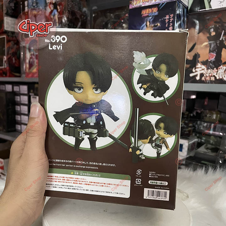 Mô hình Nendoroid 390 - Nendoroid Attack on Titan - figure Levi