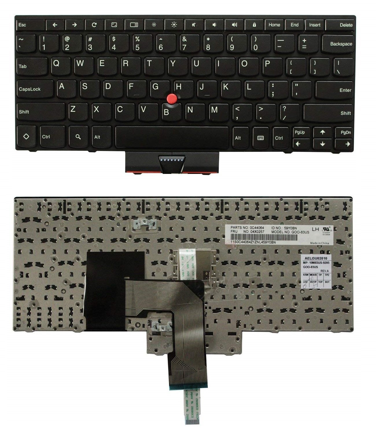 Bàn phím dùng cho laptop Lenovo IBM Thinkpad X130E, X131E