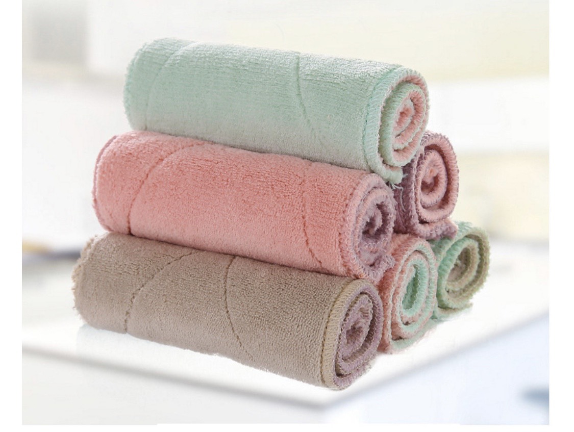 Set 10 Khăn Lau Bếp Đa Năng Thấm Hút Tốt Tiện Ích Thông Minh