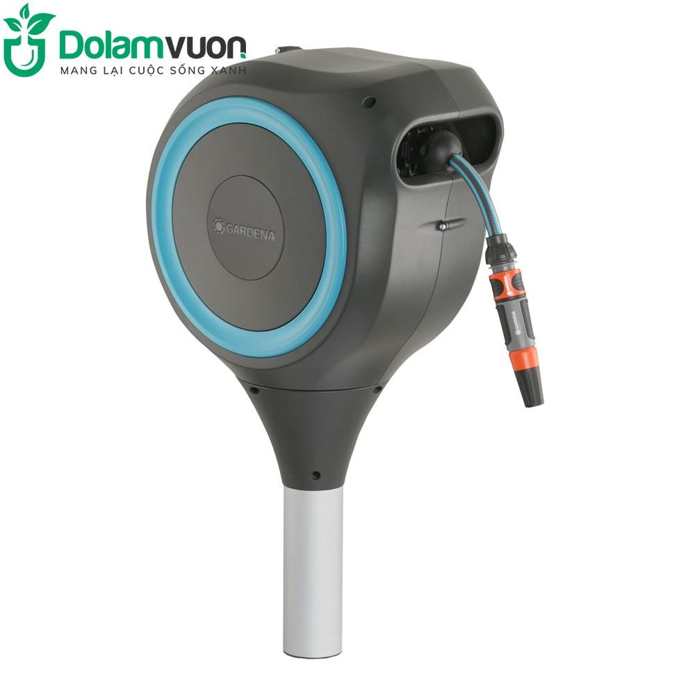 Bộ vòi tưới cắm đất 15 mét tự thu dây Gardena 18604-20