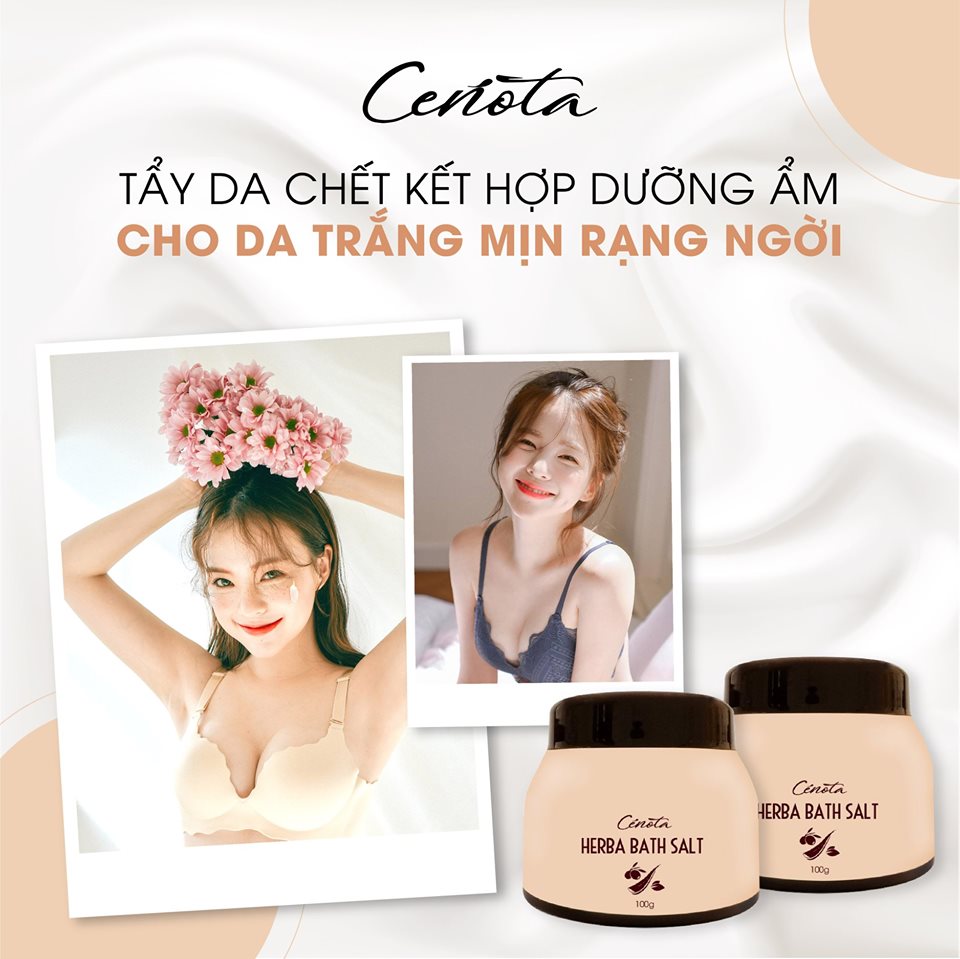 Muối Tắm Thảo Dược Cenota Herbal Bath Salt 100g Chính Hãng