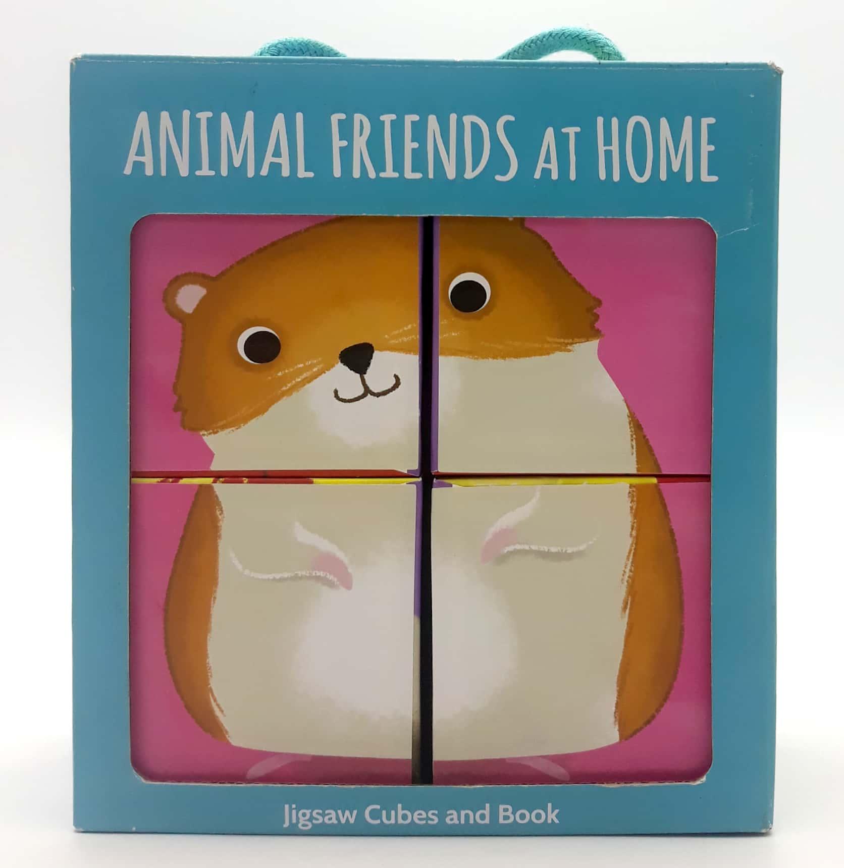 Animal Friends At Home (Jigsaw Cubes &amp; Book)