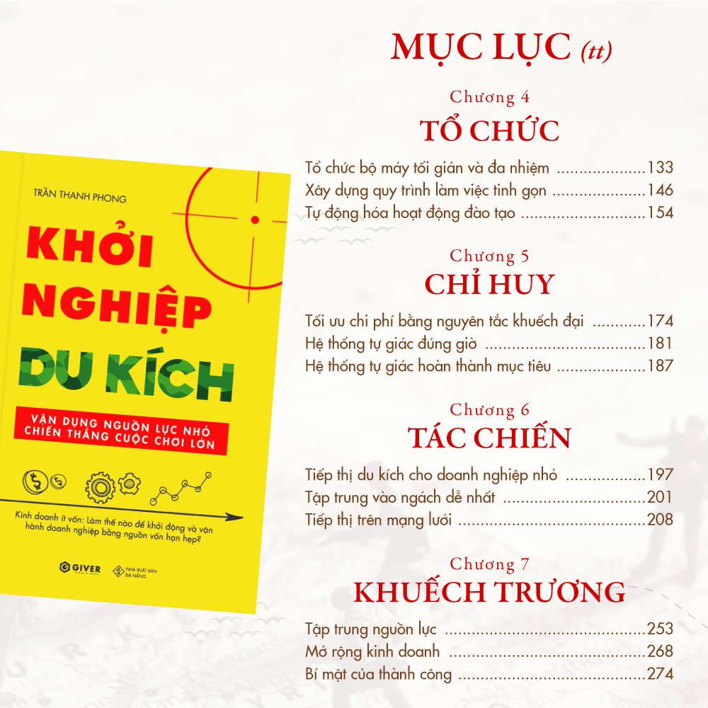 Khởi Nghiệp Du Kích - Kinh Doanh Ít Vốn - Vận Dụng Nguồn Lực Nhỏ Chiến Thắng Cuộc Chơi Lớn (Tái Bản)