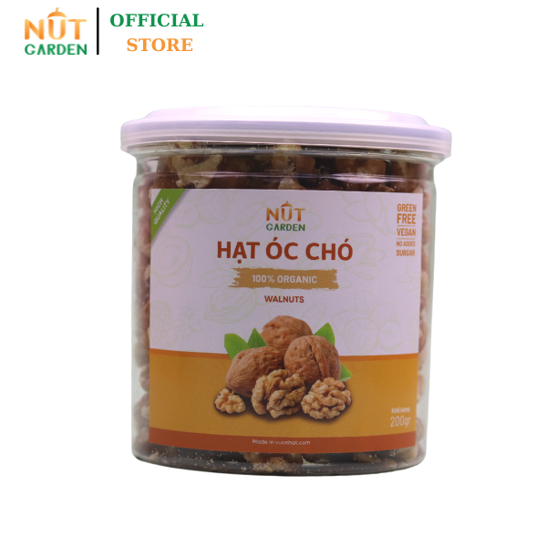 Hạt Óc Chó Nut Garden - Nhập Khẩu Mỹ/ Chile - 200gr, 400gr - Tốt cho sức khỏe mẹ bầu và người lớn