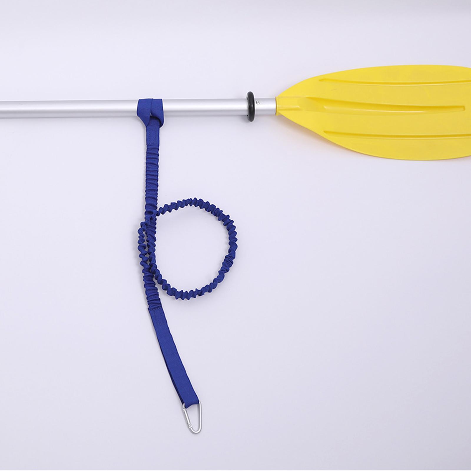 Kayak Paddle Leash Tether Fishing Pole Holder Canoe Lanyard Cord
