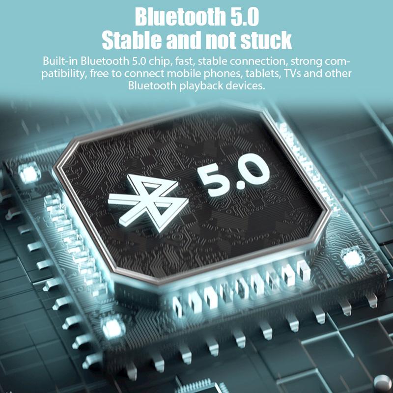 Loa bluetooth không dây cho máy tính xách tay điện thoại thông minh bass mở rộng và hộp số âm thanh HiFi di động không dây treble Color: 005