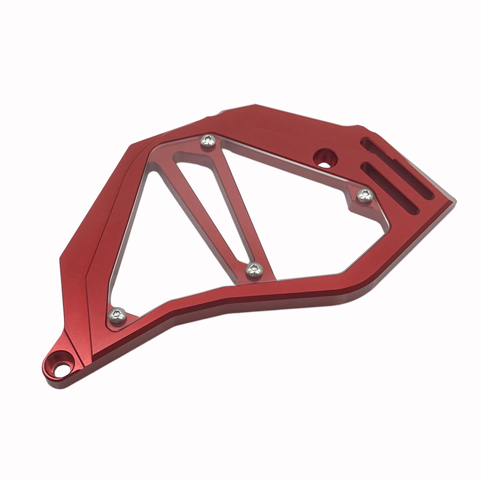 1Set CNC Aluminum Front Sprocket Chain Guard Cover Gear Protection Replacement