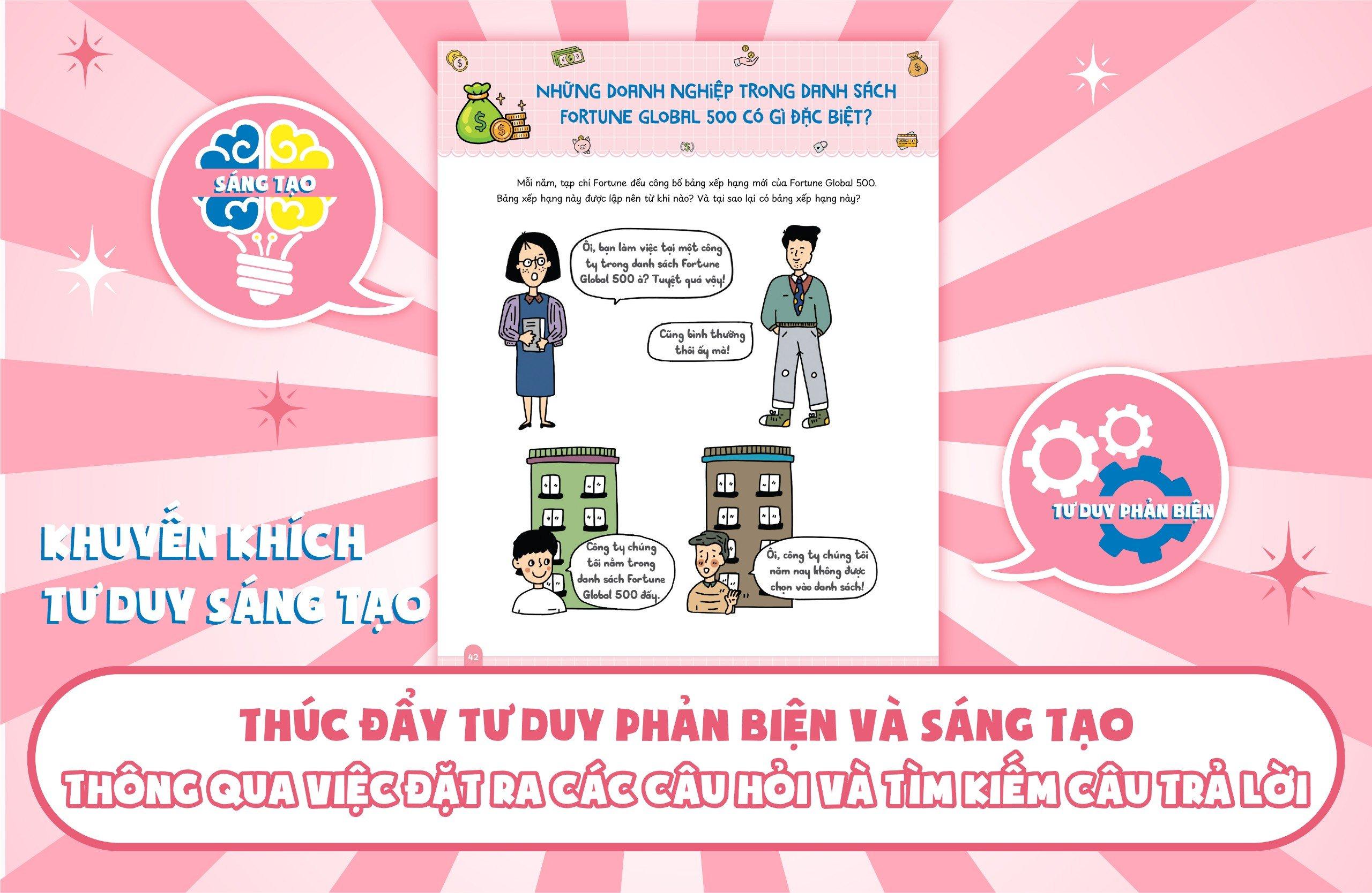 Sách Kinh Tế Học Vui Nhộn - Những Câu Hỏi Kinh Tế Ra Tiền - Những Điều Bạn Cần Biết Để Tiền Đẻ Ra Tiền