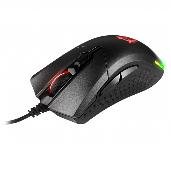 Chuột gaming có dây MSI Clutch GM50 (màu đen) - Hàng chính hãng