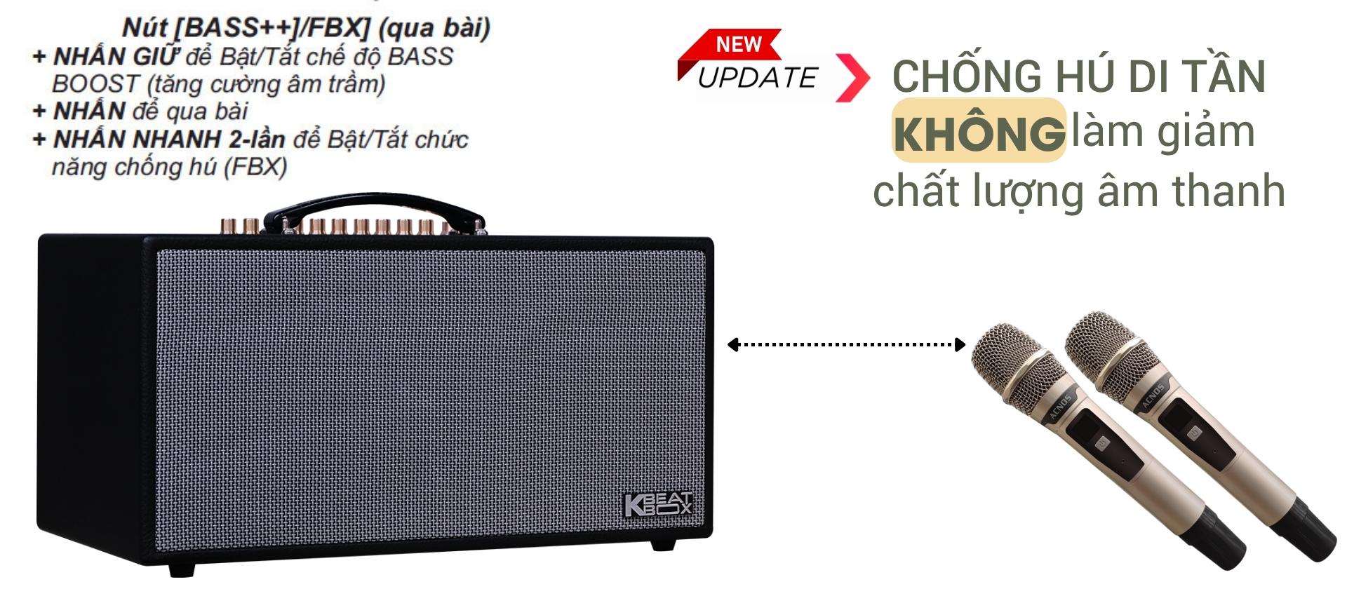 Dàn âm thanh di động xách tay ACNOS CS450SR