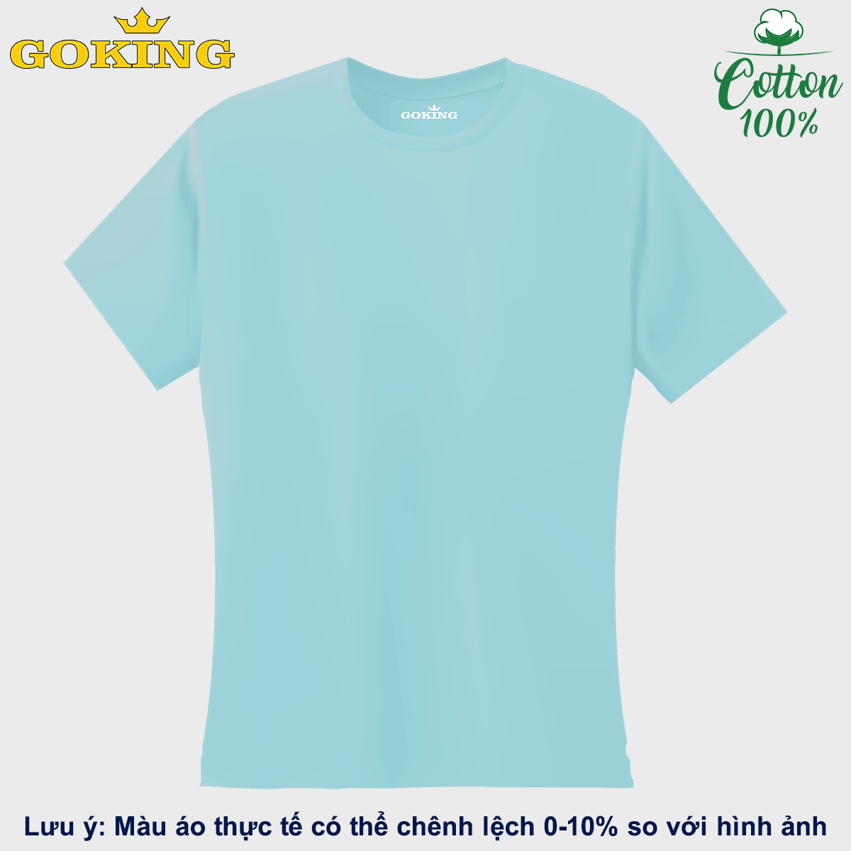 Siêu giảm giá. Áo thun nữ thoát nhiệt Nhật Bản Goking, form ôm eo, chất liệu tự nhiên 100 cotton thấm hút mồ hôi tốt. Áo phông trơn nữ hàng hiệu cao cấp - Biển - XXL