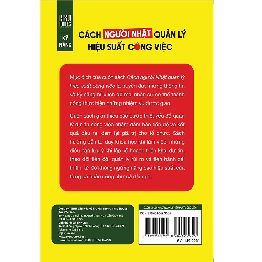 Cách Người Nhật Quản Lý Hiệu Suất Công Việc