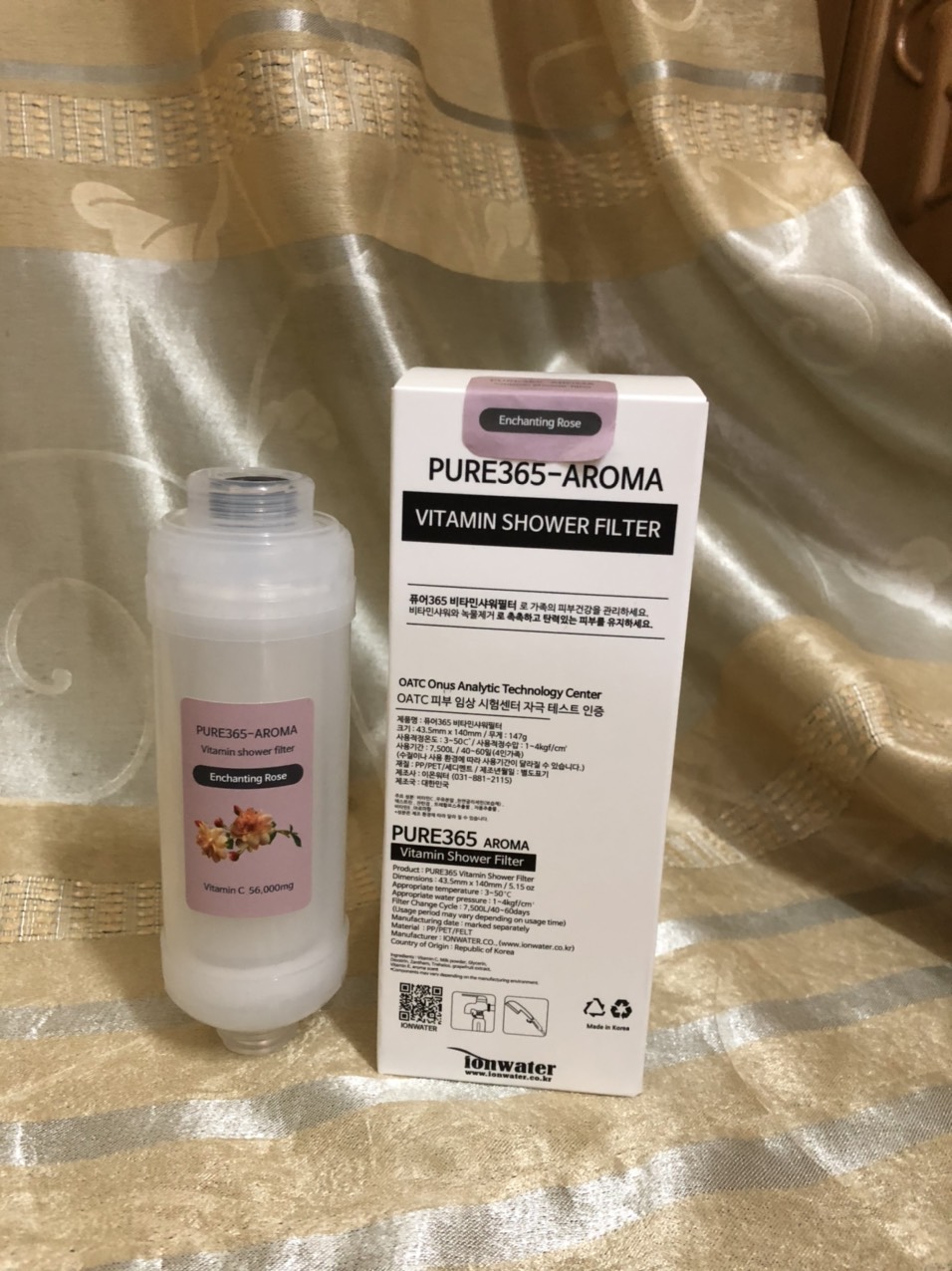 Lọc nước vòi sen Vitamin C ionwater PURE365-AROMA