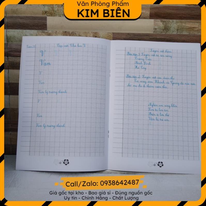 ️sỉ vpp,sẵn hàng️ Vở luyện chữ đep lớp1,2 theo chương trình mới - VPP Kim Biên