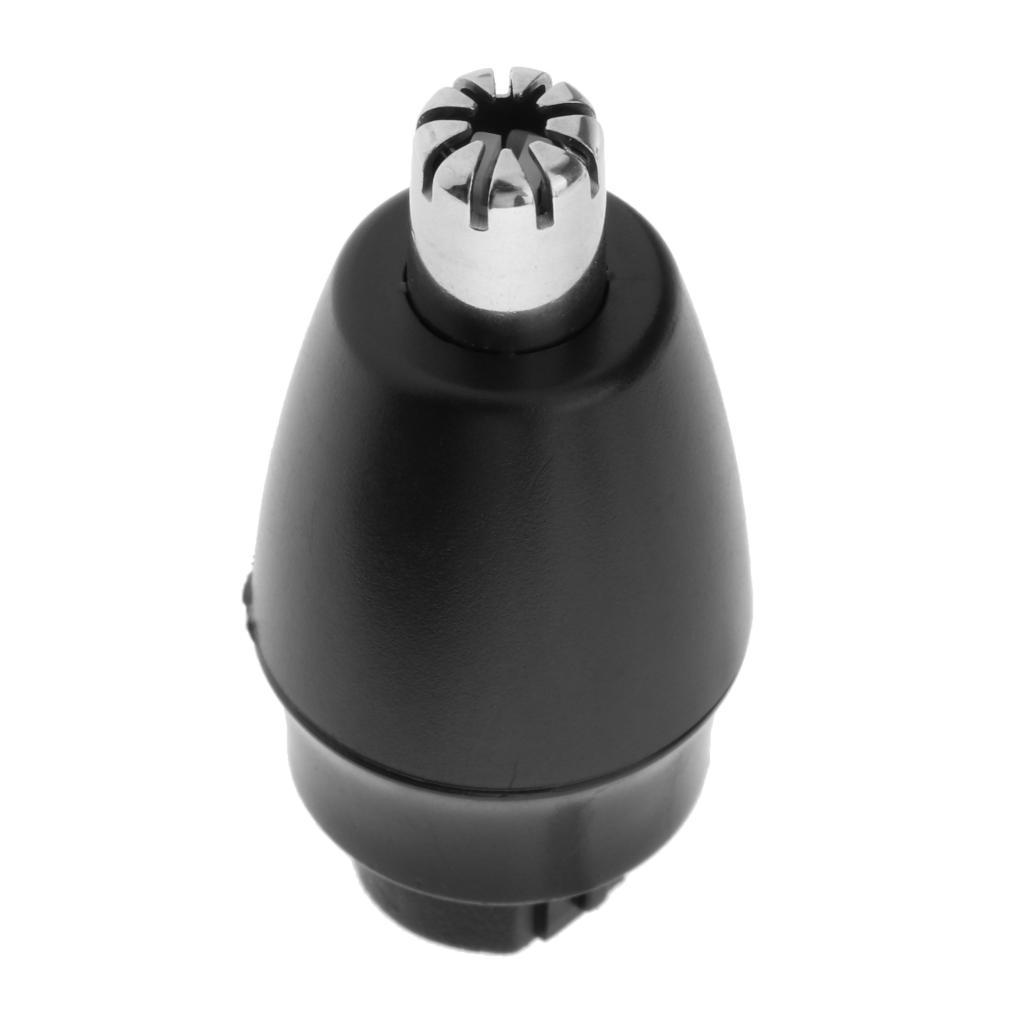 ABS Shaver Accessories Grooming Nose Hair Removal Face Cleaning Brush Black
