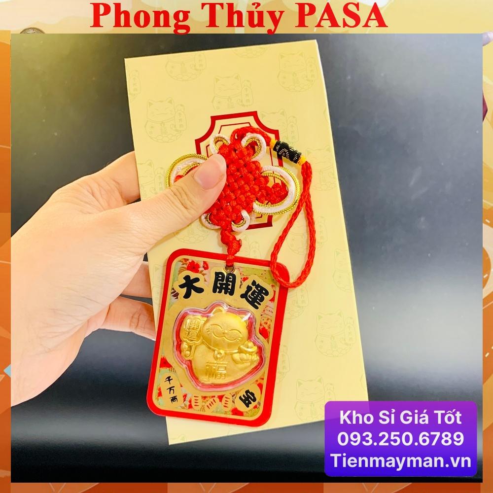 Bao Lì Xì Mạ Vàng Dây Treo Mèo Thần Tài Đại Cát Đại Lợi, Quà Tặng Tết 2023, Tiền lì xì tết 2023 , NELI