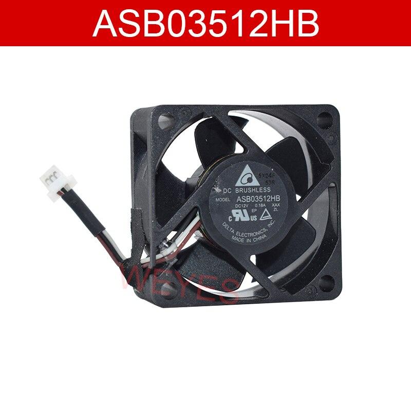 Mới Quạt tản nhiệt 3 dây ASB03512HB 3515 12V 0.18A
