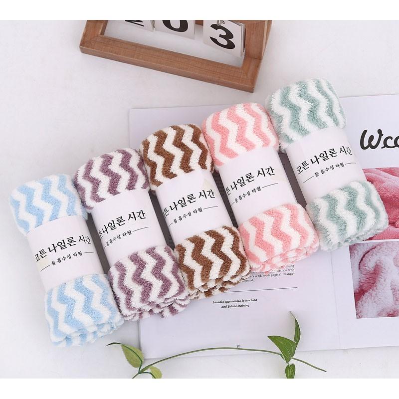 Khăn lau mặt, khăn mặt LÔNG CỪU xuất Hàn