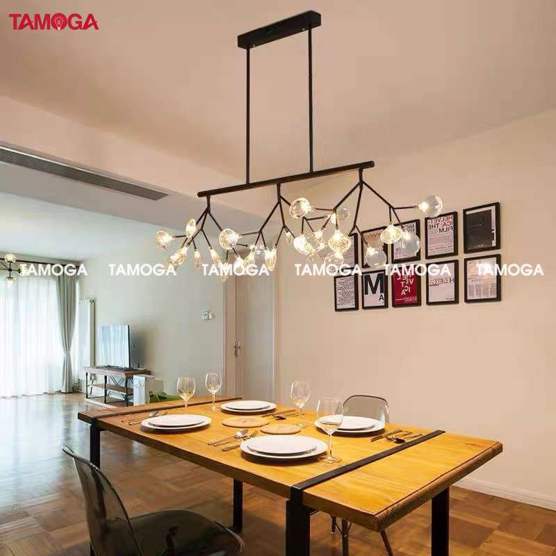 Đèn trần phòng khách trang trí pha lê TAMOGA OTAS 6985