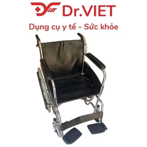 Xe lăn tay thép mạ Chrome GBM-061C