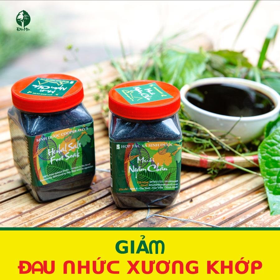 Muối Ngâm Chân Sinh Dược Giảm Đau Nhức, Giảm Tê Bì, Giúp Ngủ Ngon, Thư Giãn 450g