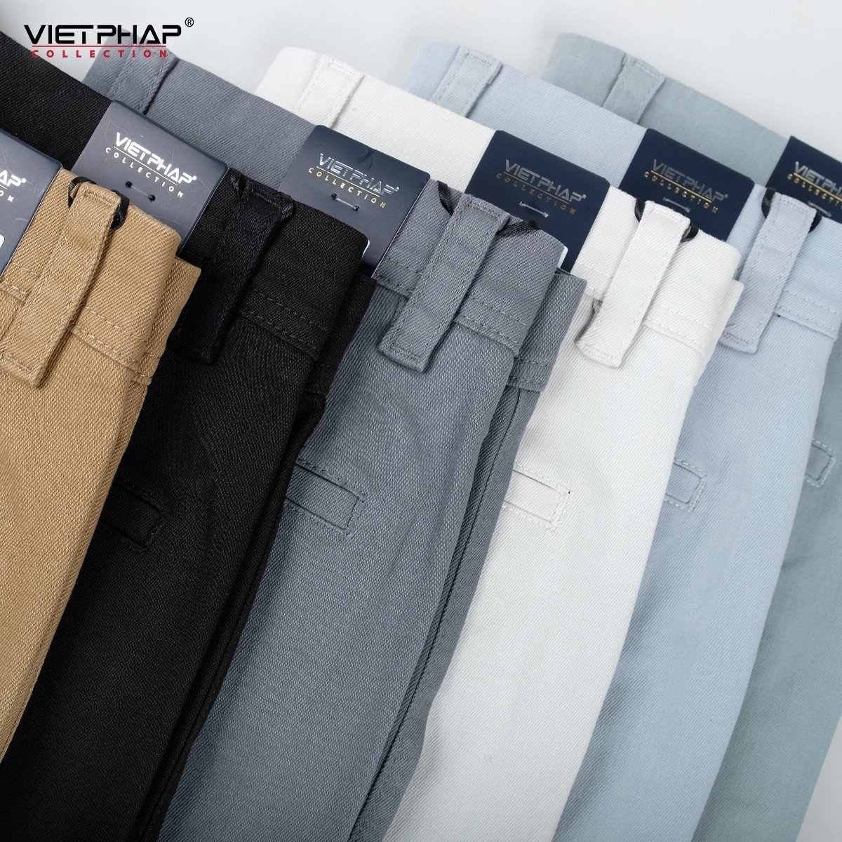 Quần Short Kaki Cao Cấp VIỆT PHÁP/ Form basic/ thêu logo sườn, chất liệu dệt cotton mềm mịn hút mồ hôi, không phai màu 1209