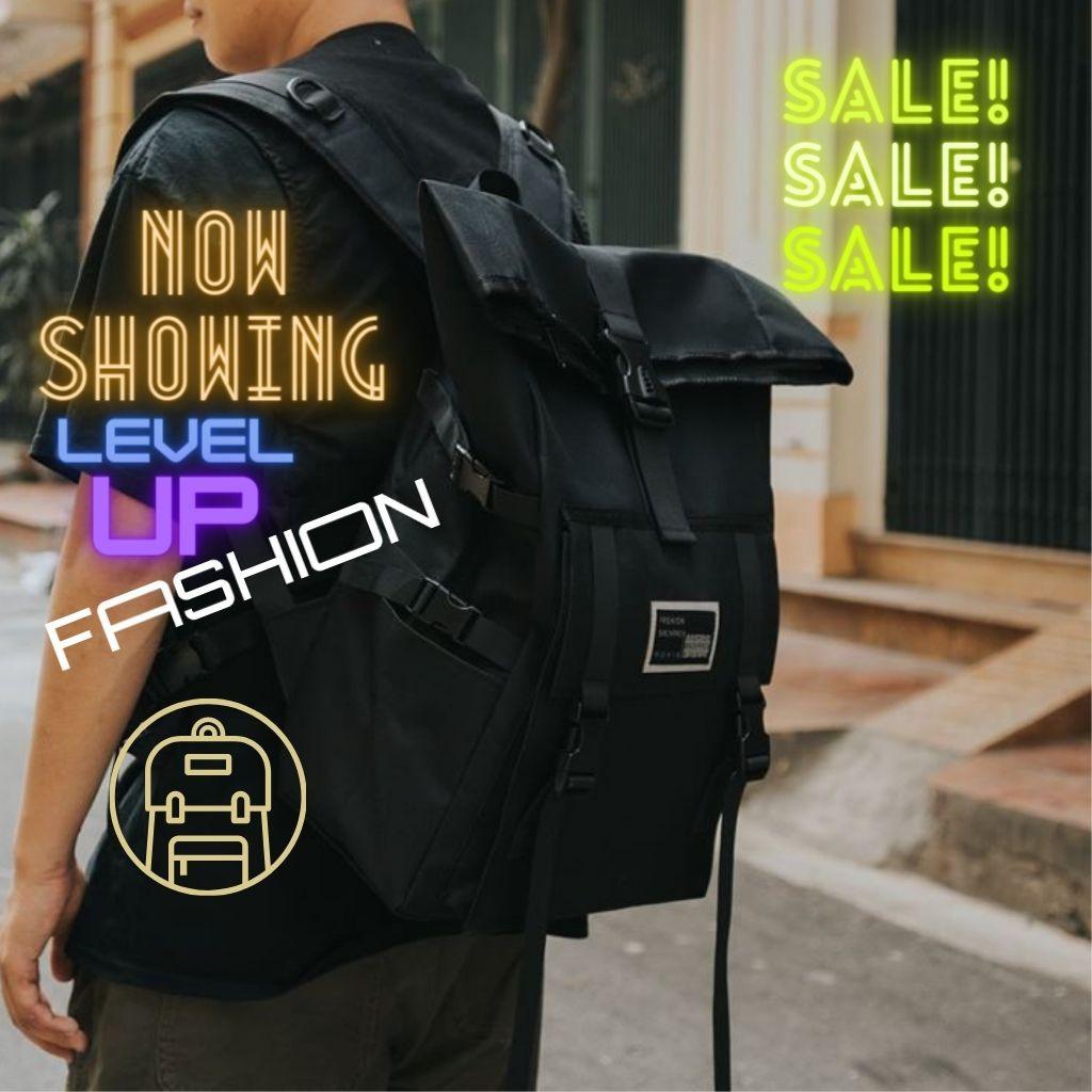 Balo Nam Nữ Thời Trang Đi Học Đi CHơi Ulzzang Basic Chống Nước Có Ngăn Đựng Laptop - Balo Du Lịch Hot Trend